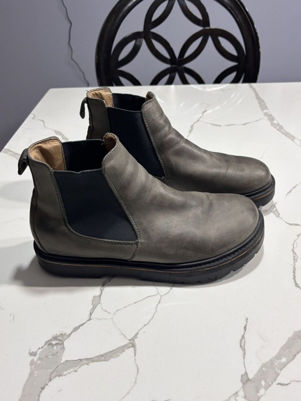 Birkenstock Stalon II Graphite Chelsea Boots US Men 6 Women's 8 Regular 1017319